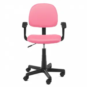 Ak furniture Detská otočná stolička FD-3 ružová