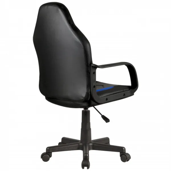 Ak furniture Detská herná stolička GAME čierno-modré