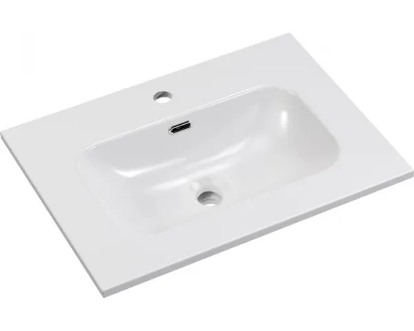 Comad Kúpeľňová skrinka Donna Fly so zápustným umývadlom 80 cm piesková