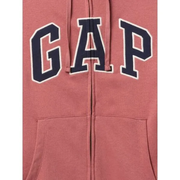 GAP V-FRCH HERITAGE LOGO Pánska mikina, ružová, veľkosť