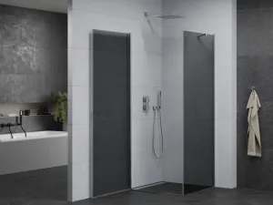 MEXEN/S - Pretória sprchovací kút 100x100, grafit, chróm 852-100-100-01-40