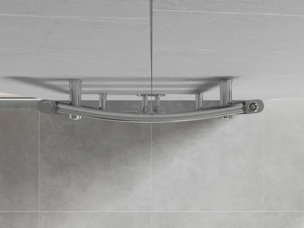 MEXEN - Ares vykurovací rebrík/radiátor 1800 x 500 mm, 647 W, chróm W102-1800-500-00-01