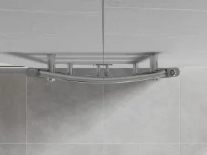 MEXEN - Ares vykurovací rebrík/radiátor 1800 x 500 mm, 647 W, chróm W102-1800-500-00-01