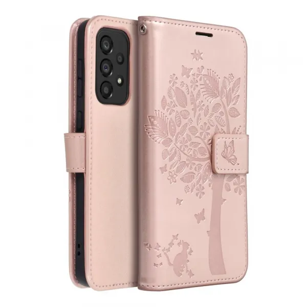 Mezzo púzdro, Samsung Galaxy A33 5G, vzor 3, rosegold