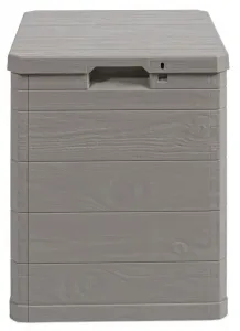 WOODYS záhradný plastový úložný box 90 L, svetlo šedá