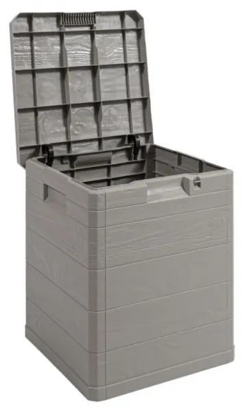 WOODYS záhradný plastový úložný box 90 L, svetlo šedá