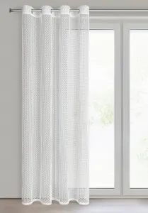Hotová záclona MIRELLA biela - na priechodkách