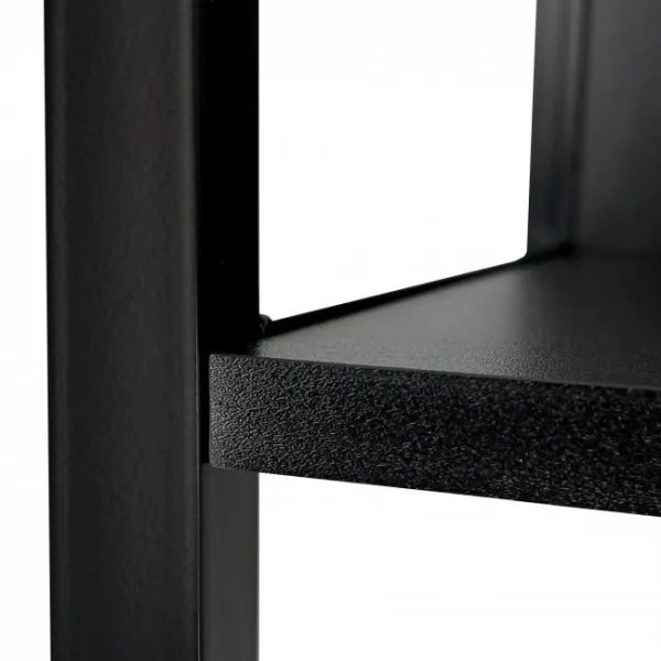 Ak furniture Regál LOFT 50 cm černý