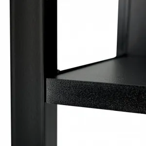 Ak furniture Regál LOFT 50 cm černý