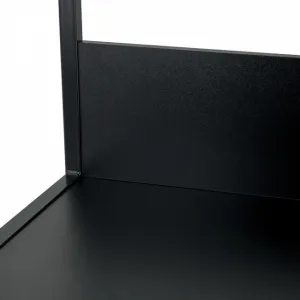 Ak furniture Regál LOFT 50 cm černý