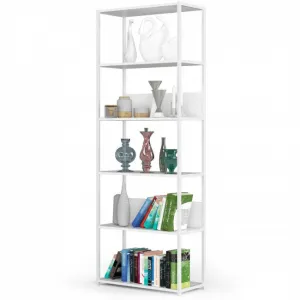Ak furniture Regál LOFT 70 cm bílý