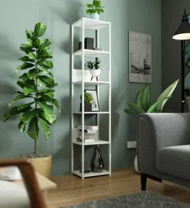 Ak furniture Regál LOFT 40 cm biely