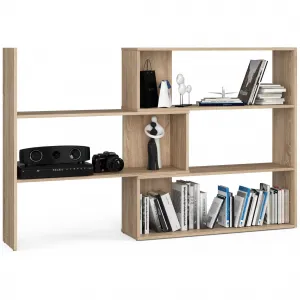 Ak furniture Knižnica TWIST mini dub sonoma