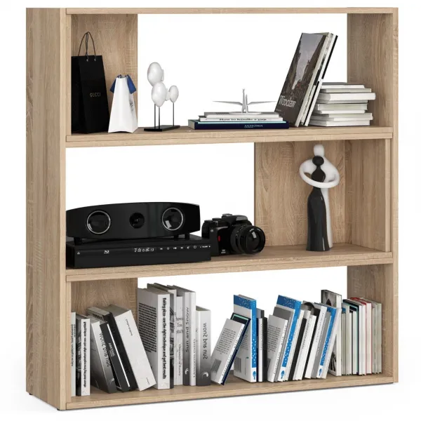 Ak furniture Knižnica TWIST mini dub sonoma