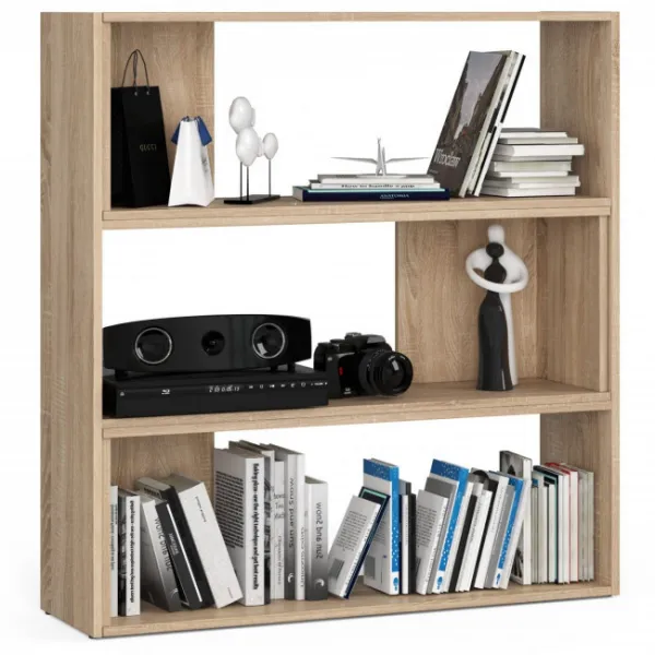 Ak furniture Knižnica TWIST mini dub sonoma