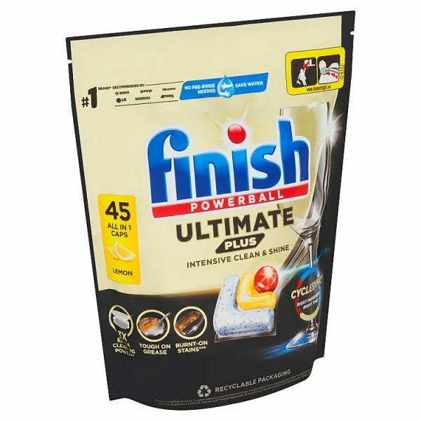 Finish Ultimate Plus Lemon tablety do umývačky 45ks