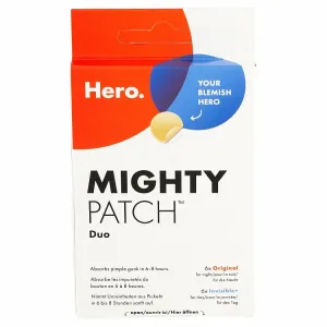 Hero. Mighty Patch Duo náplasť proti akné 12 ks