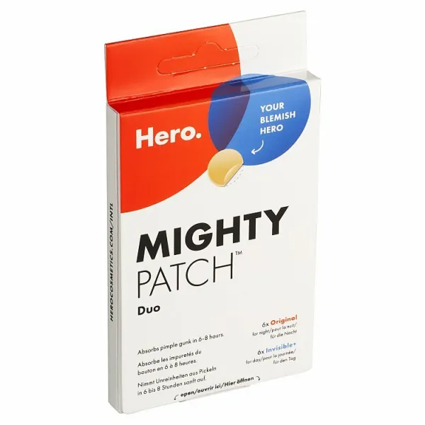Hero. Mighty Patch Duo náplasť proti akné 12 ks