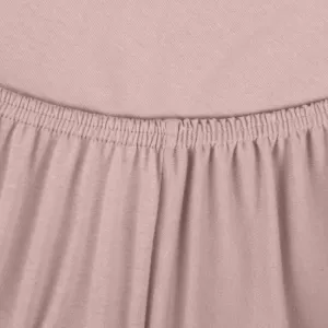 Plachta s gumičkou JERSEY 3 púdrovo ružová