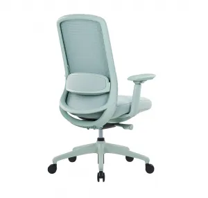 Ergonomická kancelárska stolička PANDA MINT Prevedenie: S hlav. opierkou