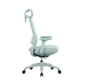 Ergonomická kancelárska stolička PANDA MINT Prevedenie: S hlav. opierkou