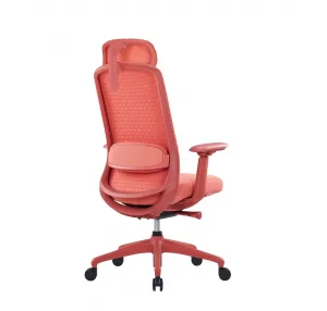 Ergonomická kancelárska stolička PANDA CORAL Prevedenie: S hlav. opierkou