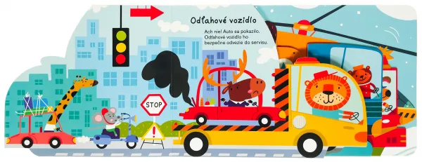 Tvarované leporelo so zvukmi - Záchranári