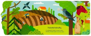 Tvarované leporelo so zvukmi - Jar
