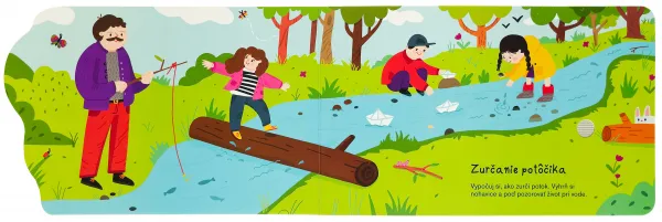 Tvarované leporelo so zvukmi - Jar