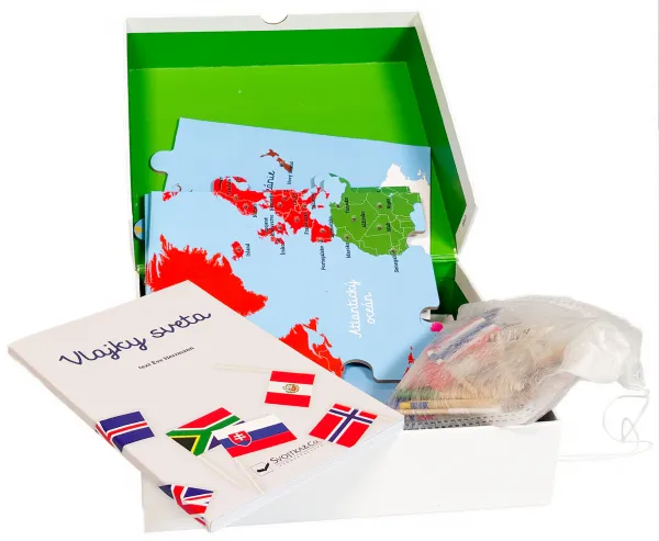 Moja sada Montessori Vlajky sveta
