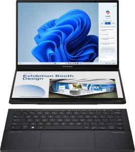 ASUS Zenbook Duo 14 OLED/UX8406CA-OLED067X/U7-255H/14"/2880x1800/T/32GB/1TB SSD/Arc 140T/W11P/Gray/2