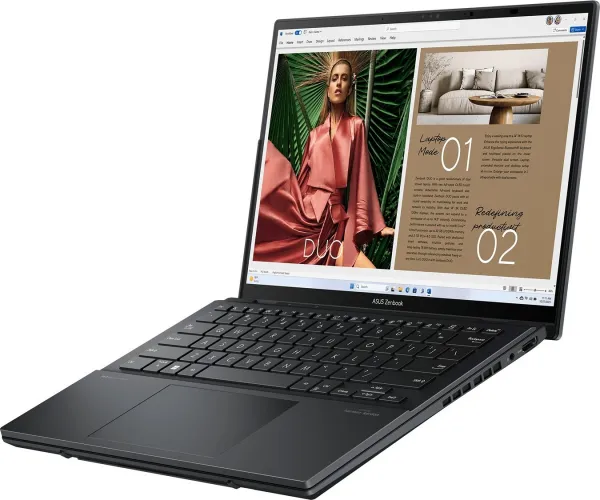 ASUS Zenbook Duo 14 OLED/UX8406CA-OLED067X/U7-255H/14"/2880x1800/T/32GB/1TB SSD/Arc 140T/W11P/Gray/2