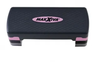 MAXXIVA fitness stepper, výškovo nastaviteľný, ružová
