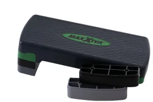 MAXXIVA fitness stepper, výškovo nastaviteľný, zelená