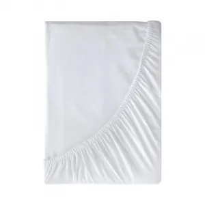Plachta s gumičkou JERSEY 3 biela