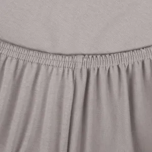Plachta s gumičkou JERSEY 3 strieborná