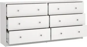 FALCO Komoda Myras 143 cm biela