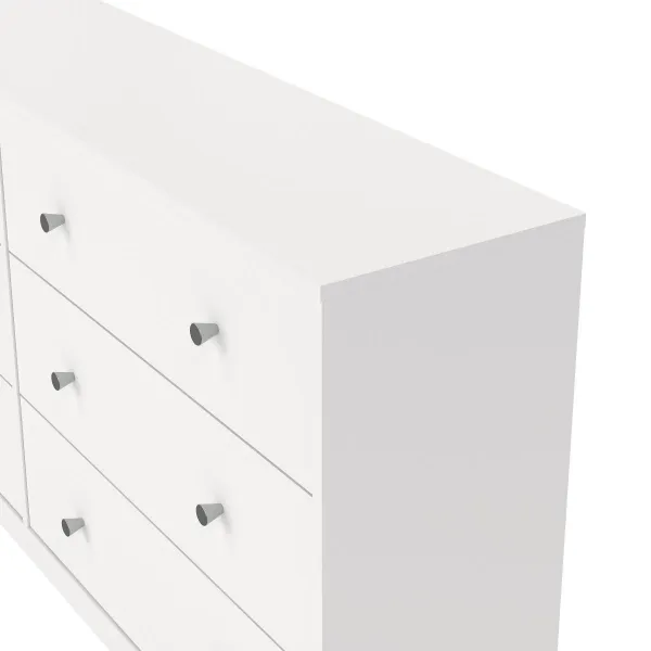 FALCO Komoda Myras 143 cm biela