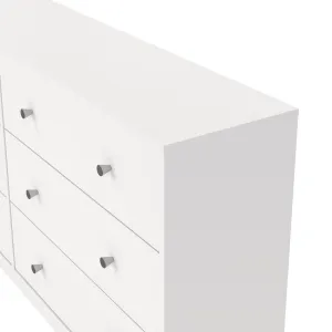 FALCO Komoda Myras 143 cm biela