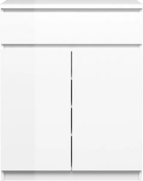 Tvilum Komoda Simplicitous 234 80 cm biela lesklá