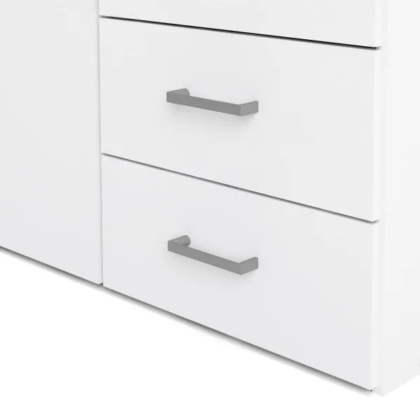 FALCO Šatníková skriňa Sida 77 cm biela