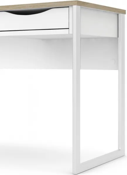 Tvilum Písací stôl Felixa 513 110 cm hickory Jackson/biely