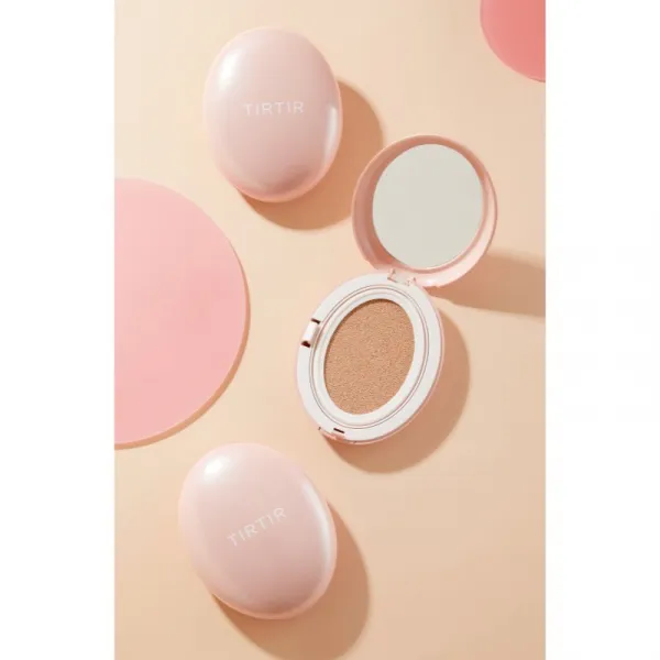 TIRTIR Mask Fit All Cover Cushion matujúci make-up v hubke odtieň 35N Walnut 18 g