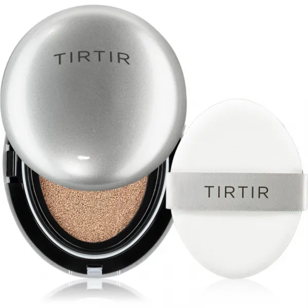 TIRTIR Mask Fit Aura Cushion hydratačný make-up v hubke pre rozjasnenie pleti odtieň 35N Walnut 18 g