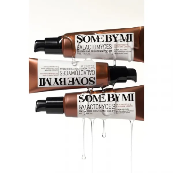 Some By Mi Galactomyces Glutathione Brightening Cream revitalizačný a rozjasňujúci krém pre zjednotenie farebného tónu pleti 40 ml