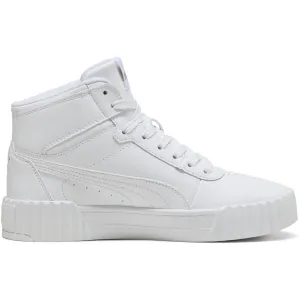 Puma CARINA 3.0 MID Dámska obuv na voľný čas, biela, veľkosť 41