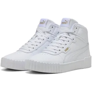 Puma CARINA 3.0 MID Dámska obuv na voľný čas, biela, veľkosť 41