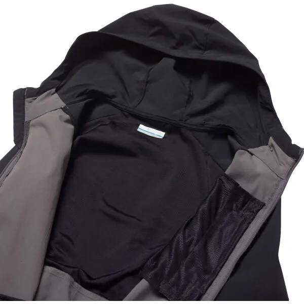 Columbia TECH NYLON HOODIE Pánska bunda, sivá, veľkosť
