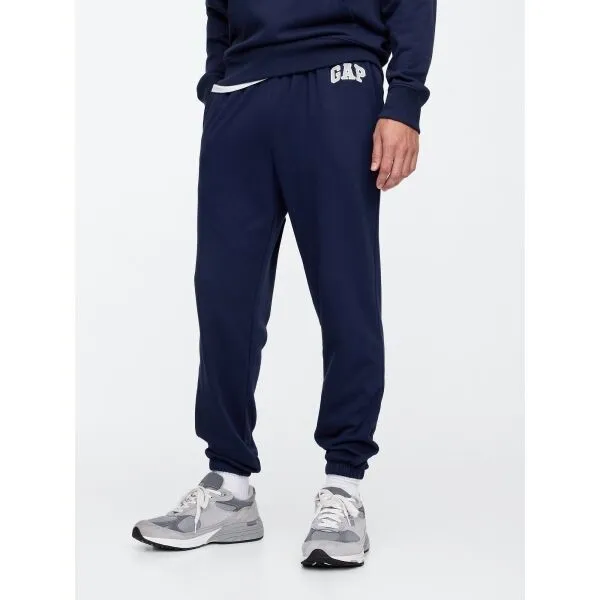 GAP V-FRCH FT HERITAGE LOGO JOGGER Pánske tepláky, tmavo modrá, veľkosť