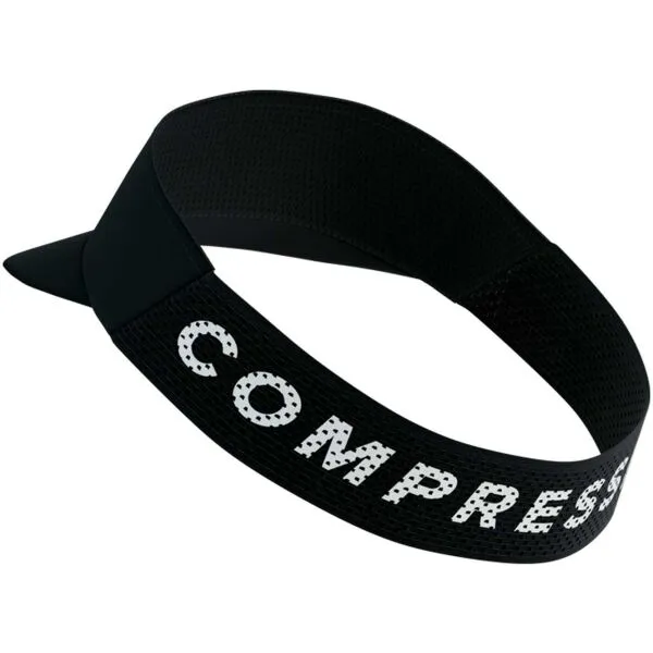 Compressport PRO RACING VISOR Bežecký šilt, čierna, veľkosť